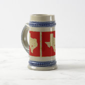 テキサス州 ビールジョッキ (正面左)