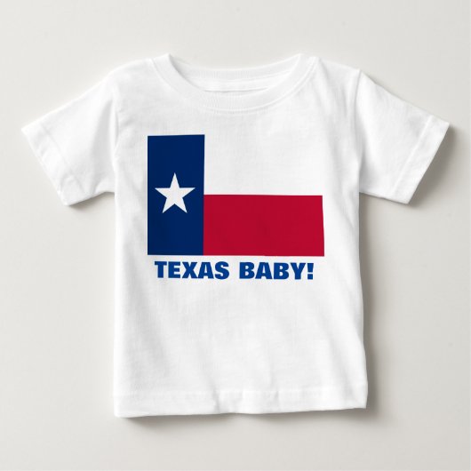 テキサス州 ベビーTシャツ (正面)