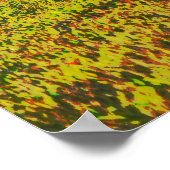 テキサス州・ホルスタイン・アートの牛の放牧 ポスター (角)