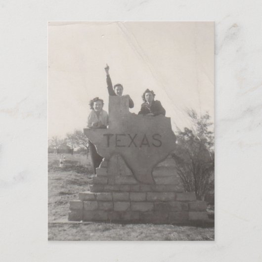 テキサス州! ポストカード (正面)