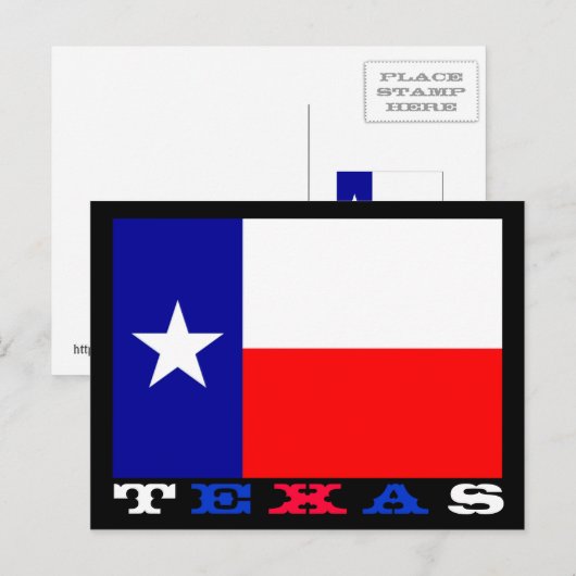 テキサス州 ポストカード (正面/裏面)