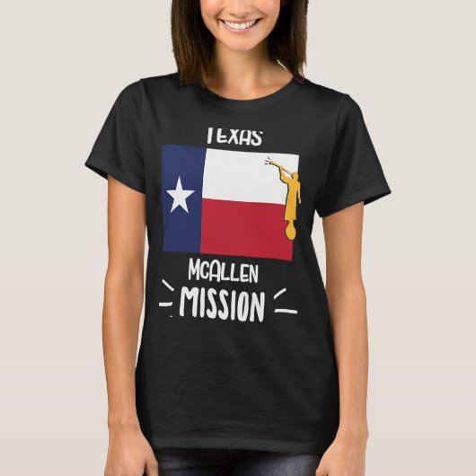 テキサス州・マカレン・モルモンLDS宣教師 Tシャツ (正面)