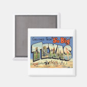 テキサス州 マグネット (正面/裏面)