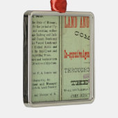 テキサス州 メタルオーナメント (右)