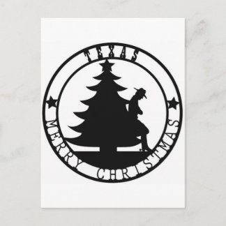 テキサス州・メリー・クリスマス シーズンポストカード