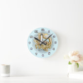 テキサス州 ラウンド壁時計 (ホーム)