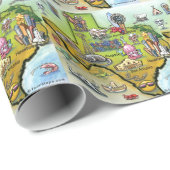 テキサス州 ラッピングペーパー (ロールコーナー)