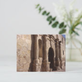 テキサス州・リバティのアラモ神殿 ポストカード (スタンド正面)