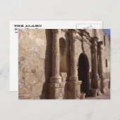 テキサス州・リバティのアラモ神殿 ポストカード (正面/裏面)
