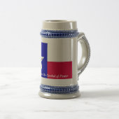 テキサス州・ロングホーンThe Symbol of Power Beer Stein ビールジョッキ (正面右)