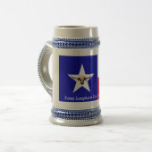 テキサス州・ロングホーンThe Symbol of Power Beer Stein ビールジョッキ (正面左)