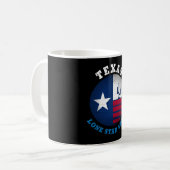 テキサス州・ローン・スター州旗 コーヒーマグカップ (正面左)