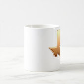 テキサス州・ローン・スター コーヒーマグカップ (中央)