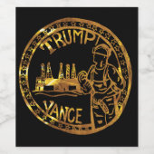 テキサス州 ワインラベル (シングルラベル)