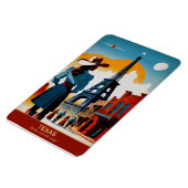 テキサス州：他の国の柔軟さみたいだ マグネット (左側)