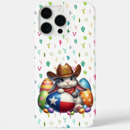 テキサス州/南西部イースターバニー保安官 Case-Mate iPhoneケース (裏面)