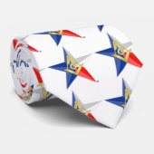 テキサス州"星ライン"の石大工 ネクタイ (ロール)