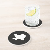 テキサス州（白と黒） コースター (側面)