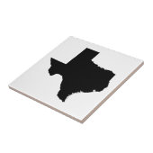 テキサス州（白黒） タイル (側面)