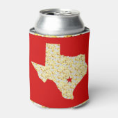 テキサス州 缶クーラー (缶正面)