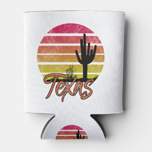 テキサス州 缶クーラー (正面)