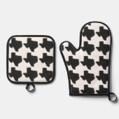 テキサス州 鍋つかみ&鍋敷きセット (正面)