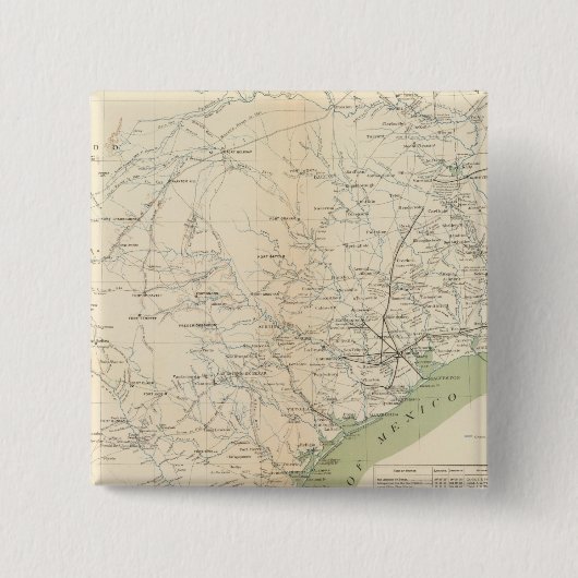 テキサス州、NMのpt 缶バッジ (正面)