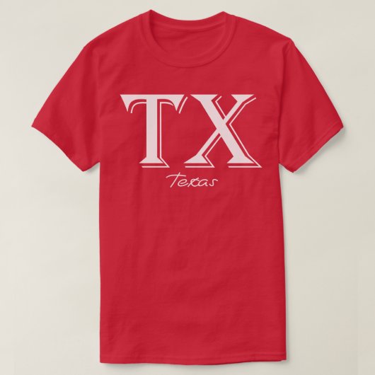 テキサス州 Tシャツ (デザイン正面)