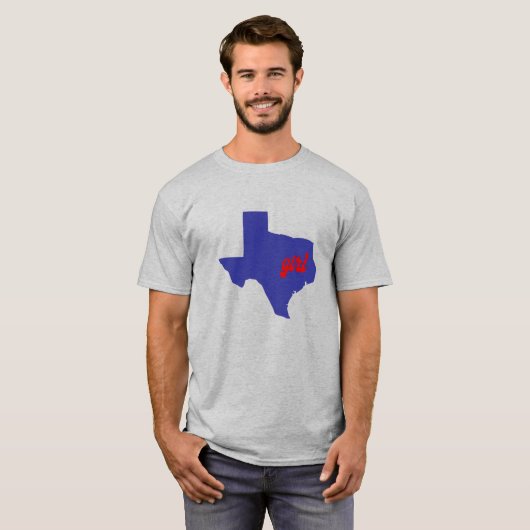 テキサス州 Tシャツ (正面フル)