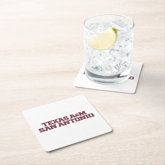 テキサス州A&Mサンアントニオ スクエアペーパーコースター (インサイチュ)