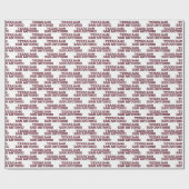 テキサス州A&Mサンアントニオ ラッピングペーパー (フラット)