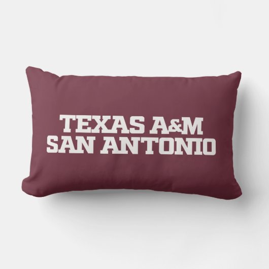 テキサス州A&Mサンアントニオ ランバークッション (正面)