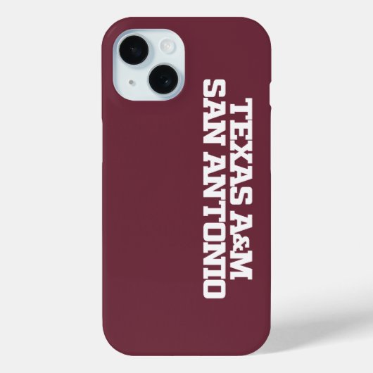 テキサス州A&Mサンアントニオ Case-Mate iPhoneケース (裏面)