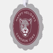 テキサス州A&M大学 – サンアントニオ |ジャガー オーナメントカード (左)