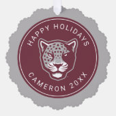 テキサス州A&M大学 – サンアントニオ |ジャガー オーナメントカード (正面)