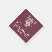 テキサス州A&M大学 – サンアントニオ |ジャガー スタンダードカクテルナプキン (角)