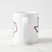 テキサス州A&M大学 – サンアントニオ |州ロゴ ジャンボコーヒーマグカップ (裏面)