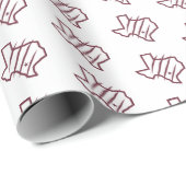 テキサス州A&M大学 – サンアントニオ |州ロゴ ラッピングペーパー (ロールコーナー)