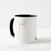 テキサス州Atlatl連合のコーヒー・マグ マグカップ (正面左)