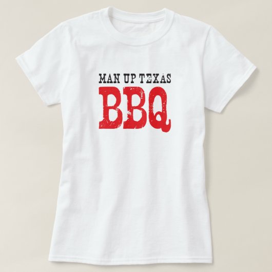 テキサス州BBQの上の人の公式のTシャツ Tシャツ (デザイン正面)