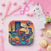 テキサス州BBQパーティー2 ペーパープレート (パーティー)