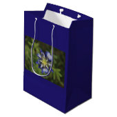 テキサス州Bluebonnetのギフトバッグ ミディアムペーパーバッグ (裏面アングル)