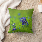 テキサス州Bluebonnetの枕 クッション (ブランケット)