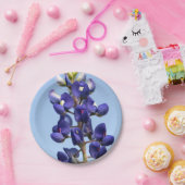 テキサス州Bluebonnetの紙皿 ペーパープレート (パーティー)