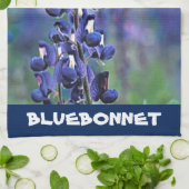 テキサス州Bluebonnet キッチンタオル (折り畳み)