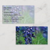 テキサス州Bluebonnet 名刺 (正面/裏面)