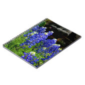 テキサス州Bluebonnetsのノート ノートブック (左側)