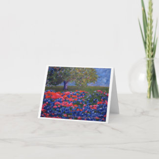 テキサス州Bluebonnetsカード カード