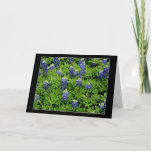 "テキサス州Bluebonnets " カード