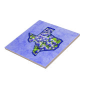 テキサス州BLUEBONNETS タイル (側面)